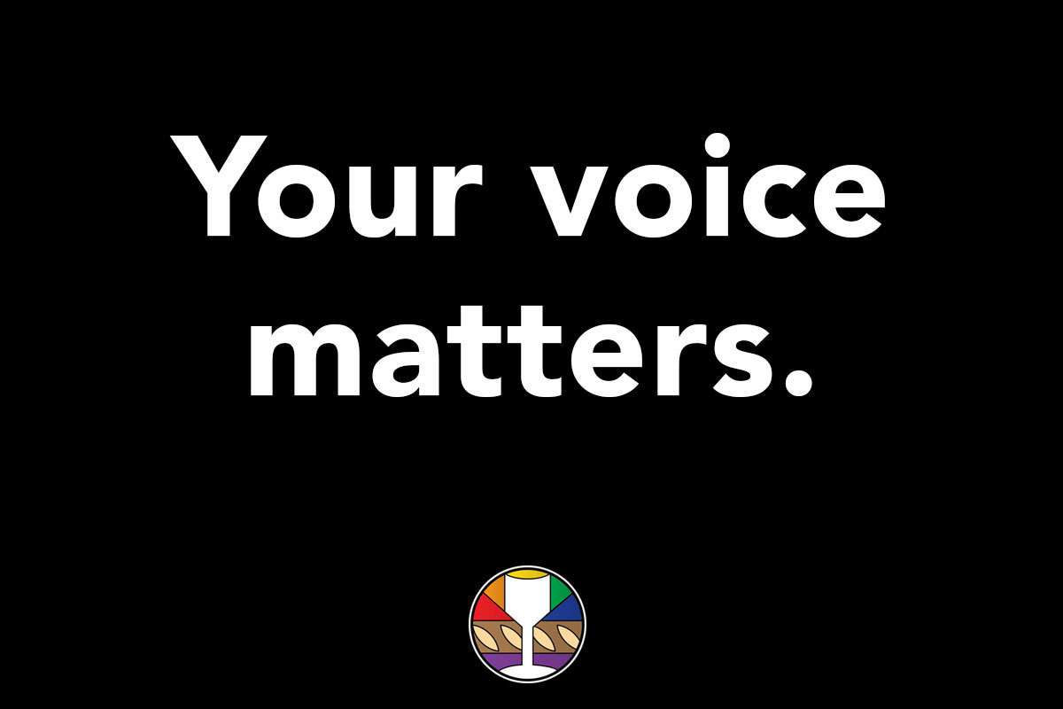 Your voice matters.